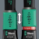 Wera A 5 Drehmomentschlüssel mit Torque Lock, Umschaltknarre 1/4" (2,5-25 Nm) – Bild 3