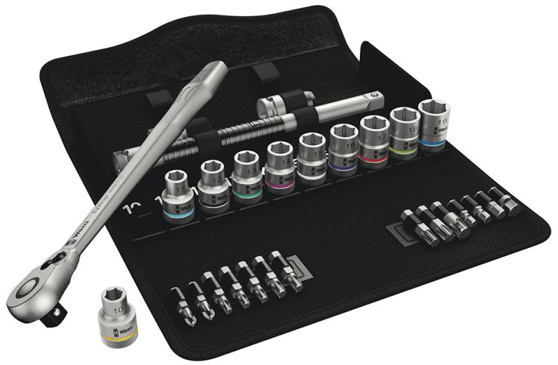 Wera 8100 SC 8 Zyklop Metal - Knarrensatz (1/2")